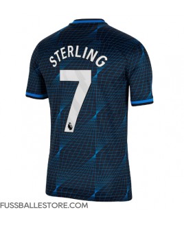 Günstige Chelsea Raheem Sterling #7 Auswärtstrikot 2023-24 Kurzarm